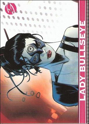 Marvel Dangerous Divas (Base Set) card 11 Lady Bullseye
