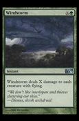 Magic the Gathering: 2010 Core Set (Base Set) card 205 Windstorm