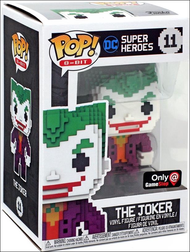 POP! 8-Bit figure 11 Joker GameStop Exclusive