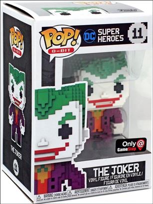 POP! 8-Bit figure 11 Joker GameStop Exclusive