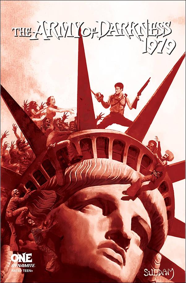 Army of Darkness 1979 issue 1-M Arthur Suydam 1:35 Red Tint Cover