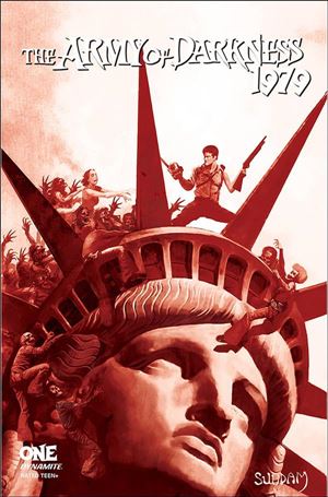 Army of Darkness 1979 issue 1-M Arthur Suydam 1:35 Red Tint Cover