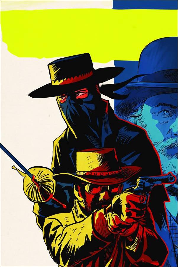 Django/Zorro issue 5-D Francesco Francavilla 1:10 Virgin Cover