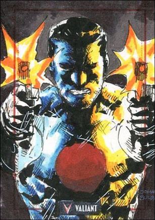 2013 Valiant Comics Preview Trading Card Set (Sketch Card Subset) card JBul-04