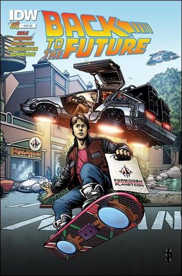 Back to the Future (2015) issue 1-MK Darick Robertson Forbidden Planet Cover