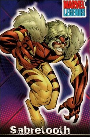 Marvel Legends (Base Set) card 65 Sabretooth