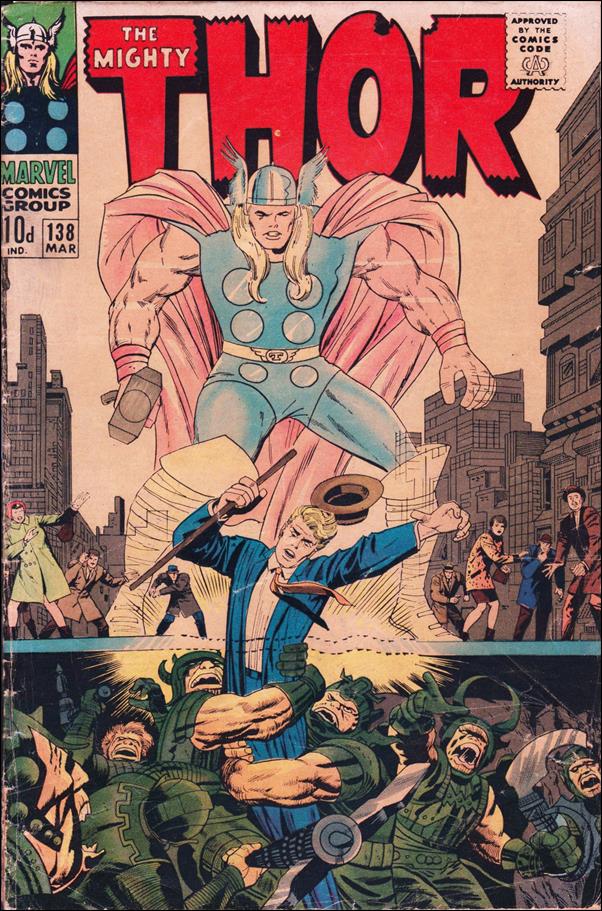 Thor (1966) issue 138-B UK Price Cover