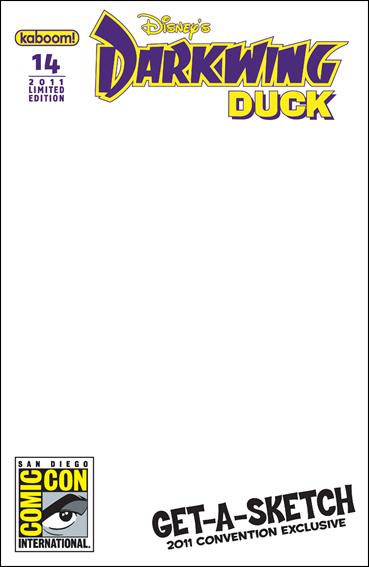 Darkwing Duck issue 14-C San Diego Comic-Con Blank Cover
