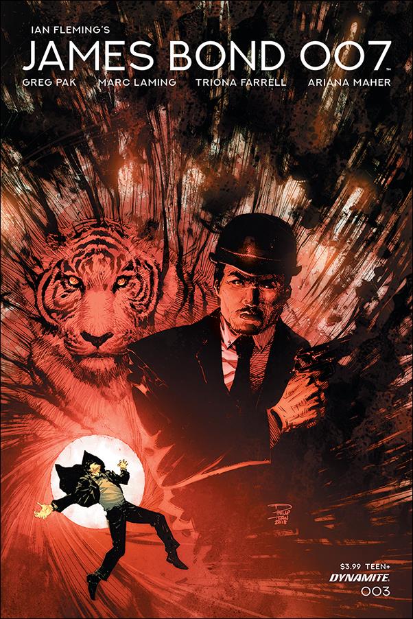 James Bond 007 issue 3-B Philip Tan Cover