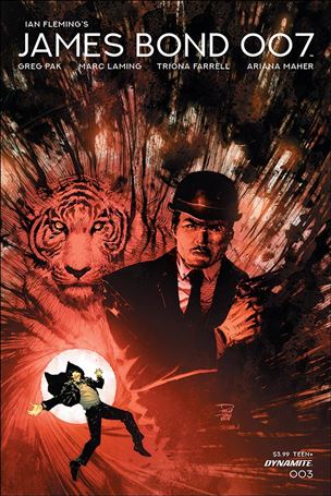 James Bond 007 issue 3-B Philip Tan Cover