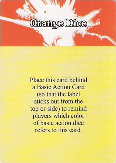 Marvel Dice Masters Uncanny X-Men  card Orange Orange Dice