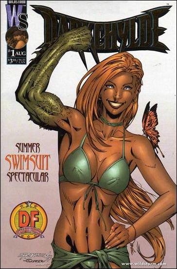 Darkchylde Summer Swimsuit Spectacular issue 1-C Dynamic Forces Gold Foil Cover 1/2500