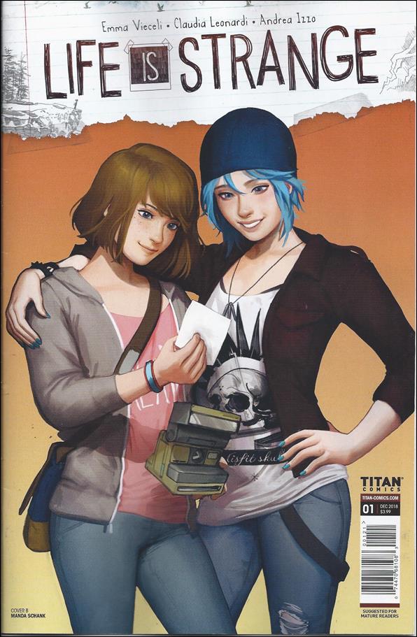 Life is Strange issue 1-B Amanda Schank Cover