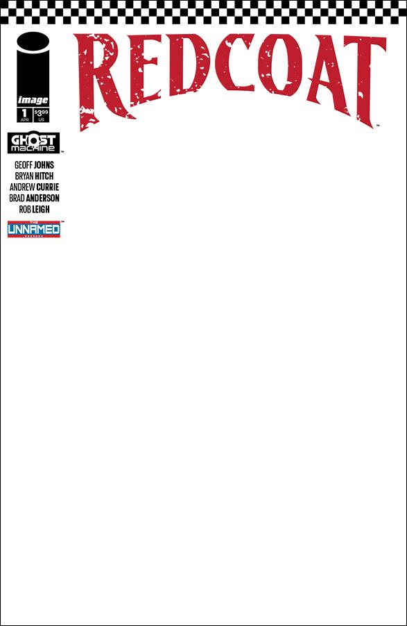 Redcoat (2024) issue 1-D Blank/Sketch Cover