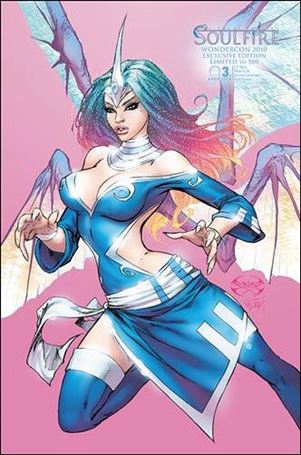 Michael Turner's Soulfire (2009) issue 3-C Joe Benitez WonderCon Cover 1/500