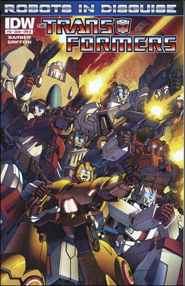 Transformers: Robots in Disguise (2012) issue 12-B Casey Coller Cover
