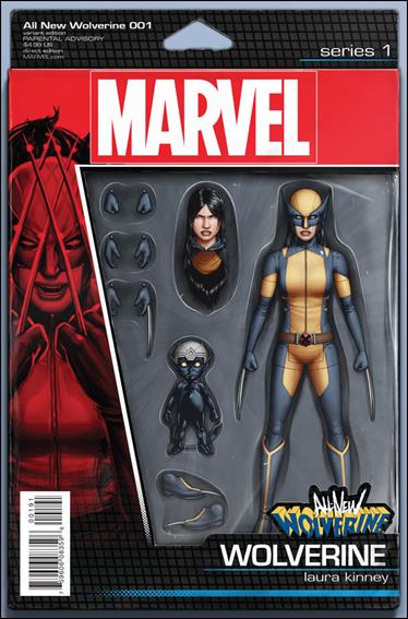 All-New Wolverine  issue 1-F John Tyler Christopher Action Figure Cover