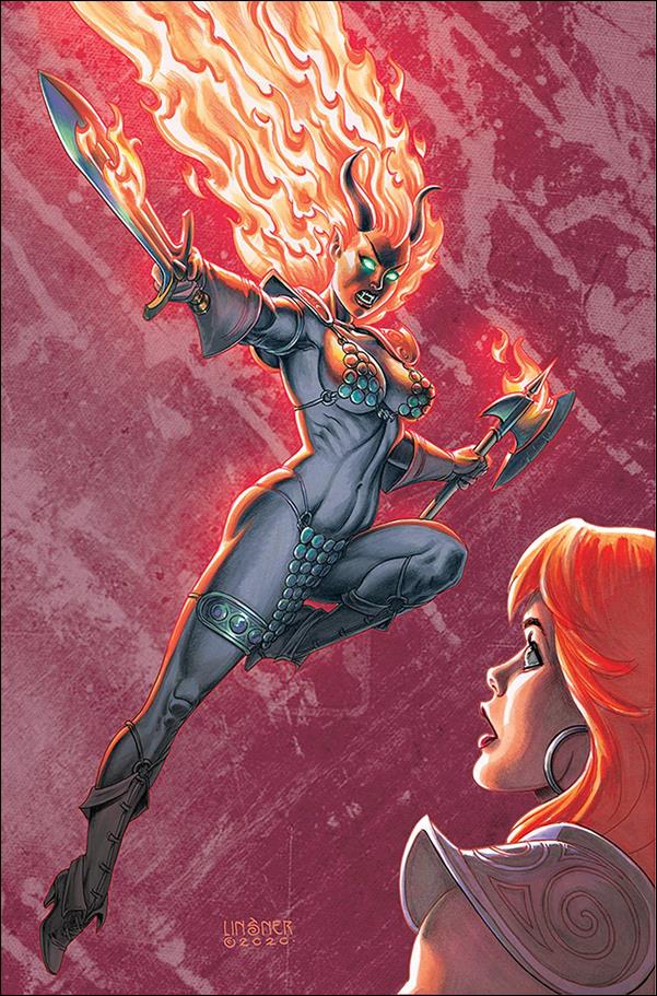 Sonjaversal issue 1-X Joseph Michael Linsner Virgin Cover