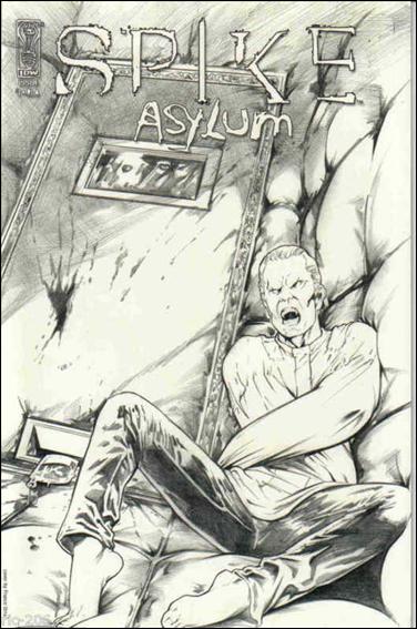 Spike: Asylum issue 1-C Franco Urru Sketch Cover