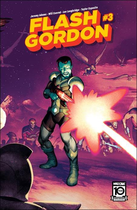Flash Gordon (2024) issue 3-B Frazer Irving Connecting Cover