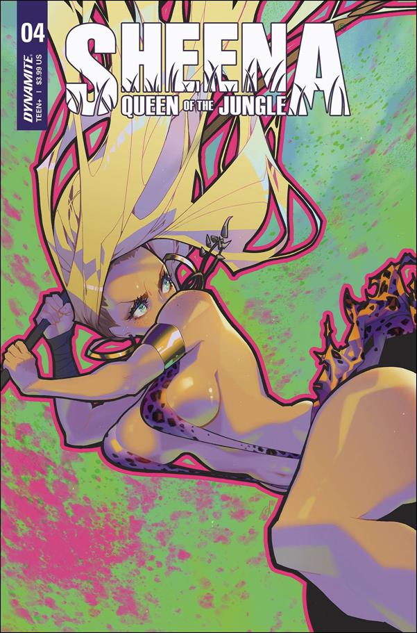 Sheena: Queen of the Jungle (2021) issue 4-B Rose Besch Cover