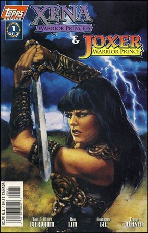 Xena: Warrior Princess/Joxer: Warrior Prince issue 1-B Terese Nielsen Cover