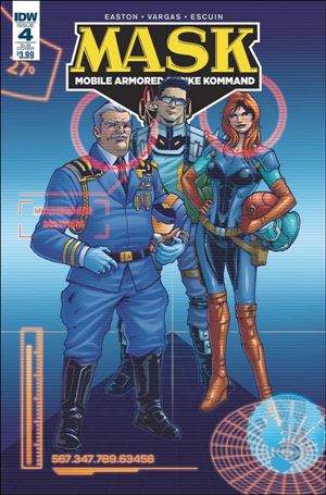 M.A.S.K.: Mobile Armored Strike Kommand issue 4-C Andrew Griffith Subscription Cover