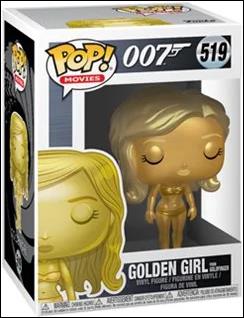 POP! Movies figure 519 Golden Girl from Goldfinger