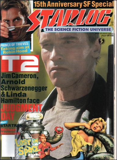 Starlog issue 168 Gatefold Cover