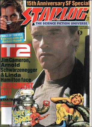 Starlog issue 168 Gatefold Cover