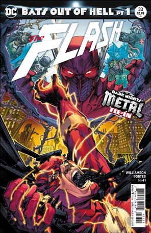 Flash (2016) issue 33-B Howard Porter Cover