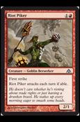 Magic the Gathering: Dragon's Maze (Base Set) card 37 Riot Piker
