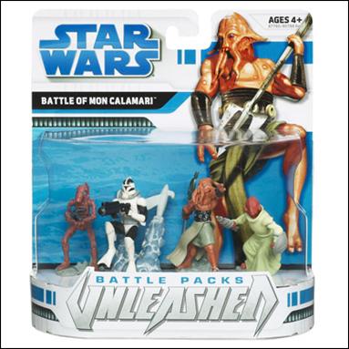 Star Wars: Unleashed Multi-Figure Battle Packs figure 44 Battle of Mon Calamari