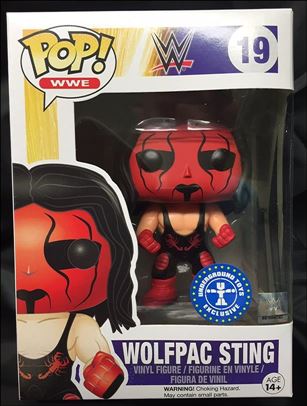 POP! WWE figure 19-B Wolfpac Sting (Underground Toys Exclusive)