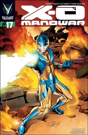 X-O Manowar (2012)  issue 17-B Clayton Henry 1:20 Cover