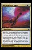 Magic The Gathering: Alara Reborn (Base Set) card 13 Stormcaller's Boon