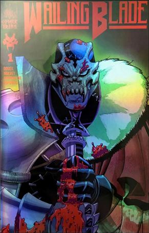 Wailing Blade issue 1-D Kickstarter Joe Mulvey Foil Cover 1/150