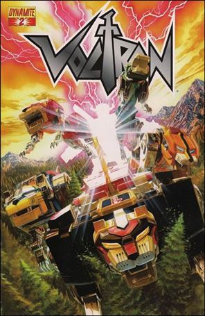 Voltron (2011) issue 2 Alex Ross Cover