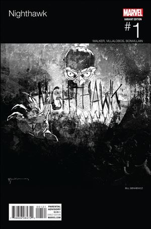 Nighthawk (2016) issue 1-E Bill Sienkiewicz Hip Hop Cover