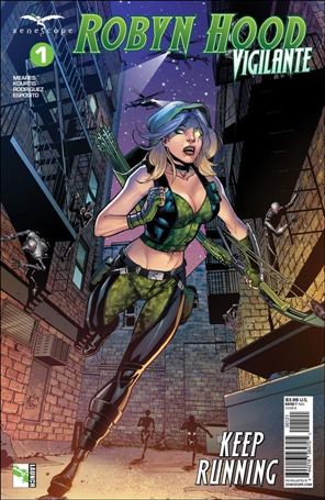 Robyn Hood: Vigilante issue 1-B Anthony Spay Cover