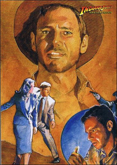 Indiana Jones Masterpieces (Base Set) card 87 Night of the Iron Phoenix