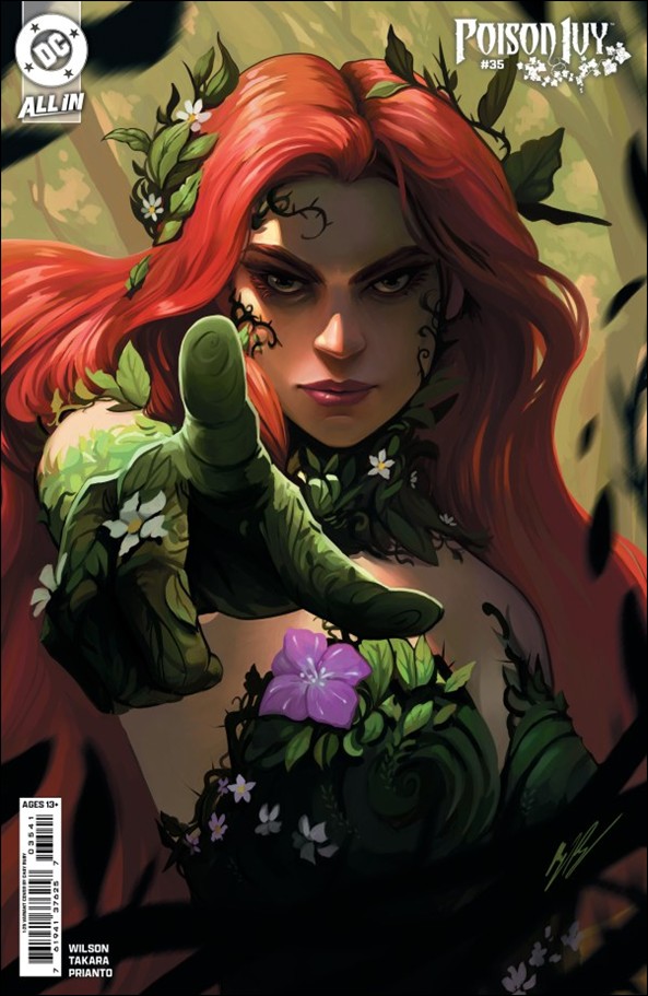 Poison Ivy issue 35-D Chay Ruby 1:25 Cardstock Cover