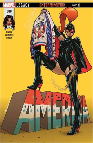 America (2017) issue 8 Joe Quinones Cover