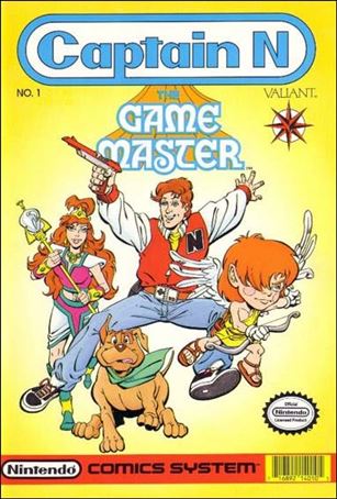 Captain N: The Game Master issue 1-B No cover price variant