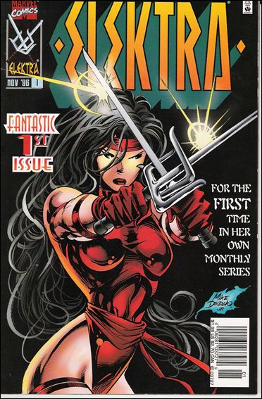 Elektra (1996) issue 1-C Newsstand Edition / Price Variant