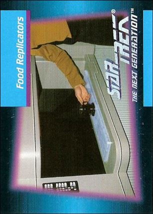 Star Trek: The Next Generation - Inaugural Edition (Base Set) card 60 Food Replicators