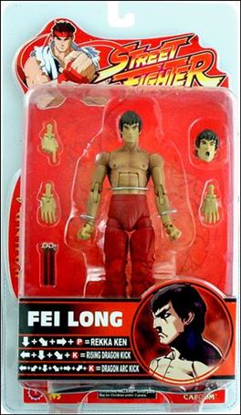 Street Fighter (Round 4) figure 3-D Fei Long (Red)