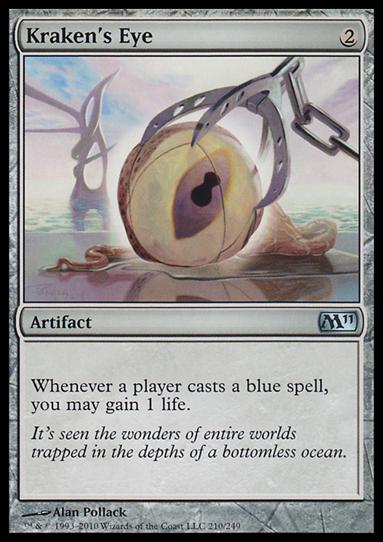 Magic the Gathering: 2011 Core Set (Base Set) card 210 Kraken's Eye