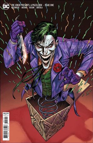 Joker Presents: A Puzzlebox issue 1-D Jesus Merino 1:25 Cardstock Cover