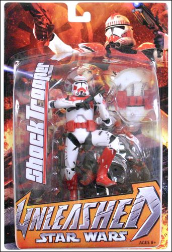 Star Wars: Unleashed figure 34 Shocktrooper (Episode III - Wal-Mart Exclusive)